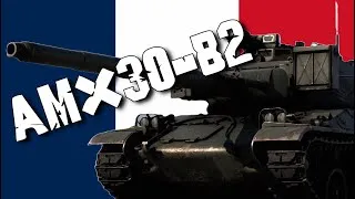 Miniature : L'AMX30 B2 : le sniper monté sur trampoline ! (War Thunder)