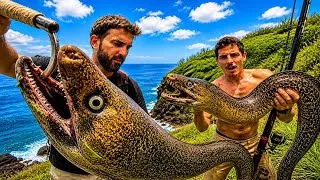 Miniature : PÊCHER et MANGER des Murènes Géantes ! (Catch & Cook)