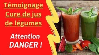 Miniature : Mon Témoignage CHOC sur les Cures de Jus de Légumes : Attention, Danger !