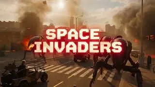 Miniature : What if Space Invaders was a movie ?
