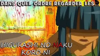 Miniature : Dans quel ordre regarder les Higurashi no Naku Koro ni