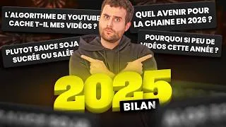 Miniature : Le Bilan 2025 de la Lou Corp (rétrospective, avenir, argent, algorithme youtube...)