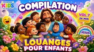 Miniature : Compilation chant chrétien enfants 🎶 | Jump, Jésus est vivant et bien  d'autres merveilleux chants