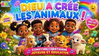 Miniature : Dieu a fait les petits animaux 🐾🌈 | chant d'éveil pour enfant chrétien | Louange Kids Academy