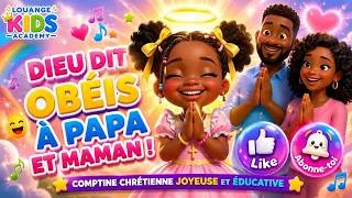 Miniature : DIEU DIT OBÉIS A PAPA ET MAMAN ! 🌈🙌 |  chanson de bonnes valeurs pour enfants | Louange Kids Academy