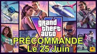 Miniature : GTA VI - INFOS OFFICIELLES, LES PRÉCOMMANDES SONT DISPONIBLES LE 25 JUIN 2026 !!