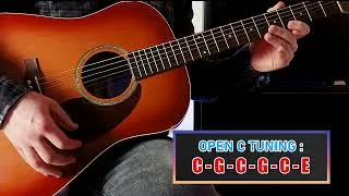 Miniature : Découverte de l'Accordage Open C à la Guitare (Exercice + PDF)