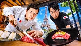 Miniature : J'emmène un maître sushi japonais 🍣 juger les sushi en France 🇫🇷