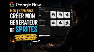 Miniature : Google Flow  j'ai créé un outil de génération de sprites pour jeux vidéo