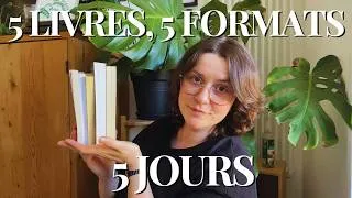 Miniature : 5 jours, 5 livres, 5 formats