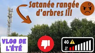 Miniature : 🇫🇷 Vlog d'été 4G-5G #05 - Comment une simple rangée d'arbres peut ruiner votre connexion 4G/5G ?