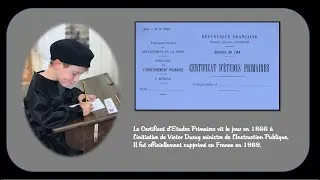 Miniature : Certificat d'études à Ambronay