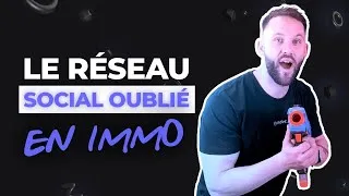 Miniature : Un réseau social sous-côté et oublié par les agents immobiliers !