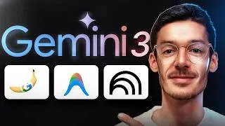 Miniature : Gemini 3 : La Vraie Révolution IA (apps, 3D, agent vocal) - 3 Ans Après GPT-3 (ce qui a changé)