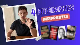 Miniature : 4 biographies inspirantes que j'ai écouté