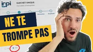 Miniature : Créer SA micro-entreprise GRATUITEMENT avec L'INPI (attention à cette erreur !!)