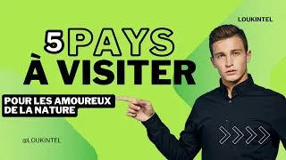 Miniature : Top 5 des pays à visiter pour les amoureux de la nature #voyage #nature #aventure #randonee #top