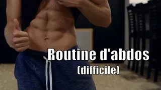 Miniature : 5 minutes d’entraînement intensif pour les abdominaux | Routine abdos