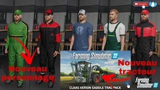 Miniature : NOUVEAU PERSONNAGE SUR FS22 ET NOUVEAU TRACTEUR....