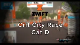 Miniature : Zwift Crit City Race (Cat D)