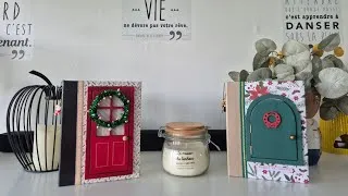 Miniature : Albums de Noël faits main : Présentation de mes créations artisanales pour Etsy 