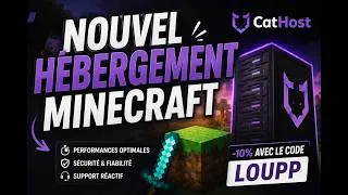 Miniature : Le nouvel hébergement Minecraft qui mérite votre attention ! ( -10%)