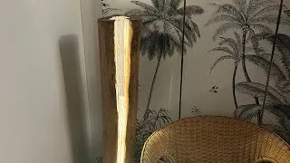 Miniature : CRÉATION LAMPADAIRE EN BOIS 🪵FLOTTÉ PRÉSENTATION CHEZ ÔM ZEN BORDEAUX #health #decoration #beach