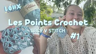 Miniature : Le point de l’été : Le Point V au Crochet (Lacy V Stitch) | Tutoriel Débutant
