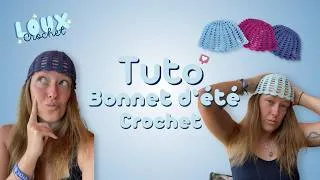 Miniature : Le Bonnet d'Été Tendance au Crochet | Tutoriel Facile Débutant