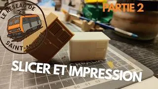 Miniature : Poste EDF HO ⚡ | Slicer et impression 3D (modélisme ferroviaire)