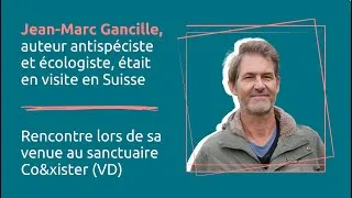 Miniature : Interview de Jean-Marc Gancille, auteur antispéciste et écologiste