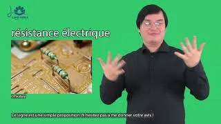 Miniature : résistance électrique
