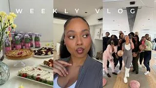 Miniature : J'ai fondu en larmes 😭 mon event, brunch & Pilates #weeklyvlog