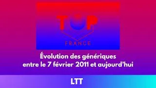 Miniature : EP19 - Évolution des génériques du Top France (entre 2011 et aujourd'hui)