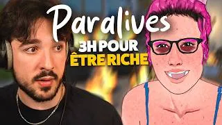 Miniature : J'ai 3H pour me construire une MAISON en partant de 0$ sur PARALIVES 🔥