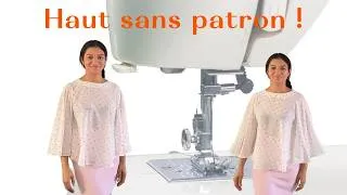 Miniature : Comment créer un haut sans patron et très facilement ?