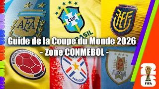 Miniature : Preview Coupe du Monde 2026 : CONMEBOL