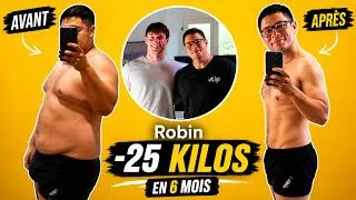 Miniature : ROBIN A PERDU 25 KILOS en 6 MOIS !