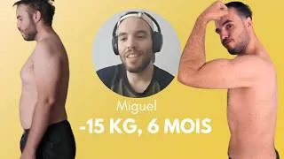 Miniature : TEMOIGNAGE : -15kg en 6 mois GRACE à Ma Méthode