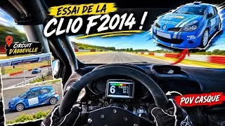 Miniature : 🏁 Premier essai de notre Clio F2014 ! | Caméra embarquée POV