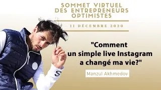 Miniature : Comment un simple live Instagram a changé ma vie? | Manzul Akhmedov