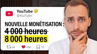 Miniature : FLASH INFO : YouTube Change ses Règles de Monétisation !