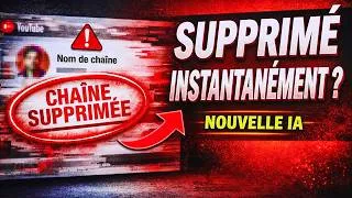 Miniature : Cette Nouvelle IA de YouTube qui Supprime Instantanément les Chaînes