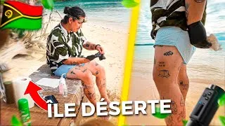 Miniature : Je me TATTOO sur une ÎLE DESERTE (à l'autre bout du monde)