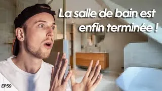 Miniature : Béton ciré, meuble sur mesure, baignoire ilot (on a fini la SALLE DE BAIN!) - EP59 - La Maison