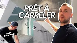 Miniature : COMMENT INSTALLER UN RECEVEUR PRÊT A CARRELER ? - EP57 - La Maison