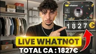Miniature : De 0 à 1827€ EN 1H sur WHATNOT (j’ai tout vendu)