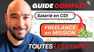 Miniature : Comment devenir freelance en 2025 et trouver une mission rapidement (le guide ultime de A à Z)