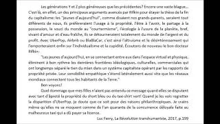 Miniature : Luc Ferry vs Jeremy Rifkin sur les génération Y et Z