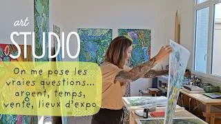 Miniature : ART STUDIO | On me pose les vraies questions : temps, vente, lieux d'expo, archives